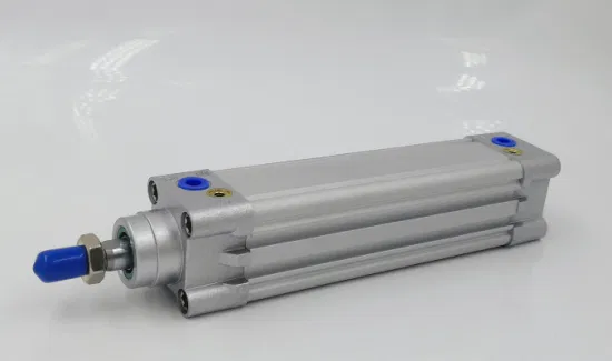 ISO 15552 DNC Pneumatic Cylinder Two Magnetic Switch Slot Barrel